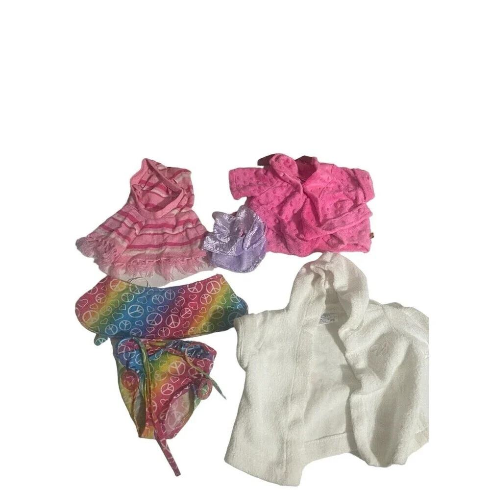 Build-A Bear Clothes Lot Of 5 Items RARE